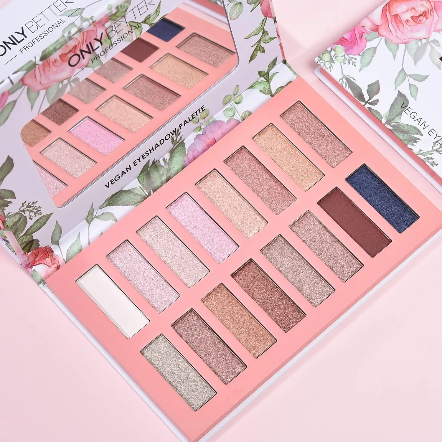 Vegan Eyeshadow Palette, Nude Eyeshadow Palette, 16 Shades Organic Eyeshadow palette high pigmented eyeshadow palette Colorful Eyeshadow Palette Long Lasting Nude Eyeshadow Shimmer Palette 5 Vegan Eyeshadow Palette, Nude Eyeshadow Palette, 16 Shades Organic Eyeshadow palette high pigmented eyeshadow palette Colorful Eyeshadow Palette Long Lasting Nude Eyeshadow Shimmer Palette - Image 5